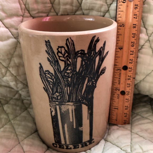 Parsons of Chesterfield Stoneware CELERY crock - Picture 4 of 6